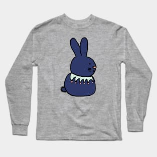 Blue Bunny Rabbit Long Sleeve T-Shirt